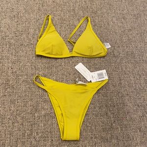 L*Space Swim 2 piece • Size M/S • apple green